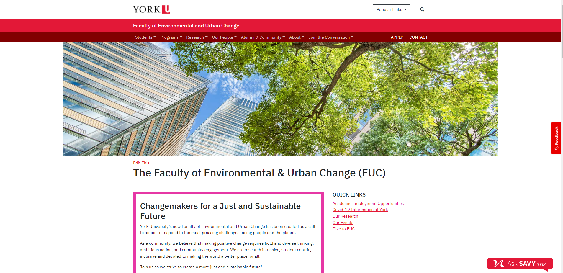 Illustrative image of EUC website