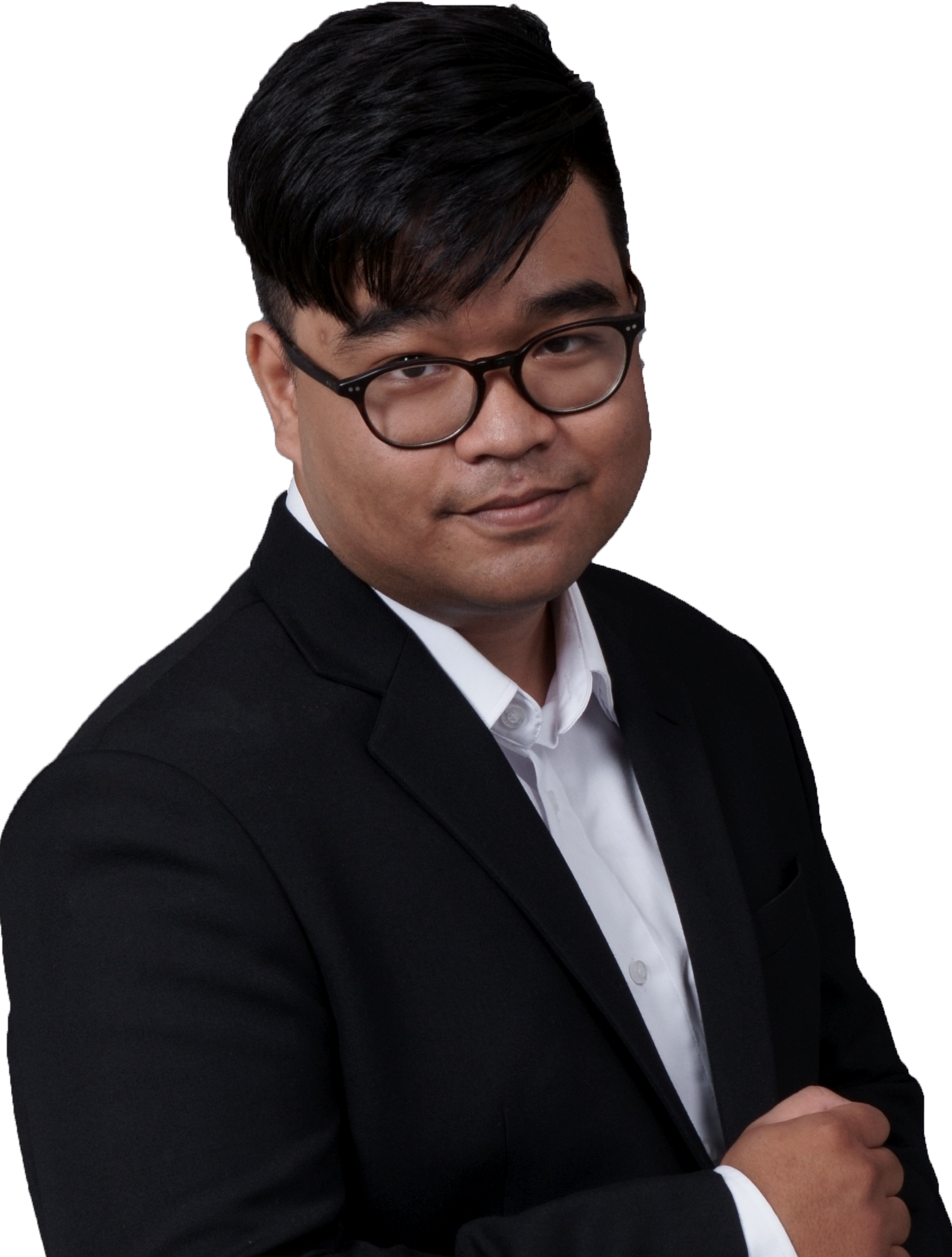 Portrait photo of the website designer